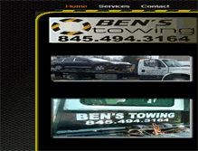 Tablet Screenshot of benstowing.com
